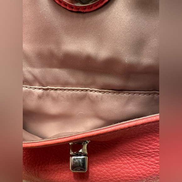 COACH Watermelon Leather Crossbody Bag - Vintage - Picture 6 of 8